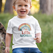 Boho Retro Kleuren Regenboog Kleine Wonder Romper