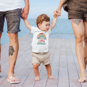 Boho Retro Kleuren Regenboog Kleine Wonder Romper