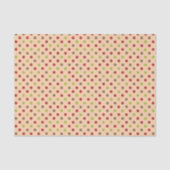 Boho Retro Modern Dot Tissue Paper Tissuepapier (Voorkant)