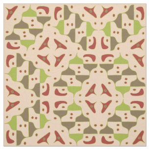 Boho Retro Modern Grafisch Stof