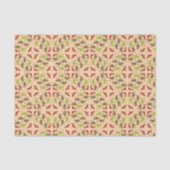 Boho Retro Modern Grafisch Tissuepapier (Voorkant)