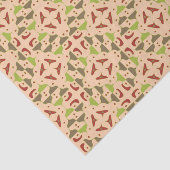 Boho Retro Modern grafisch weefselpapier Tissuepapier (Detail)