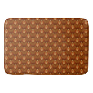 Boho Retro Patroon in 70s Stijl Badmat