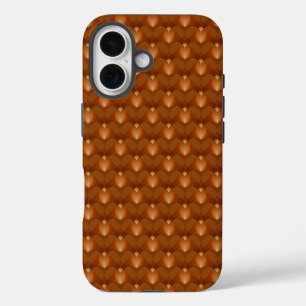 Boho Retro Patroon in 70s Stijl iPhone 16 Hoesje