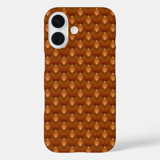Boho Retro Patroon in 70s Stijl Case-Mate iPhone Case (Achterkant)