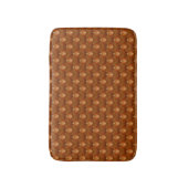 Boho Retro Patroon in jaren 70 stijl Badmat (Voorkant Verticaal)