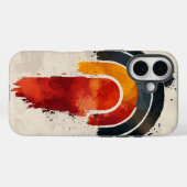 Boho Retro Splash Rainbow Telefoonhoesje Case-Mate iPhone Case (Achterkant (horizontaal))