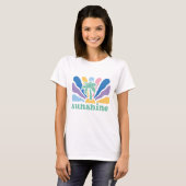 Boho Retro Summer T-shirt (Voorkant volledig)