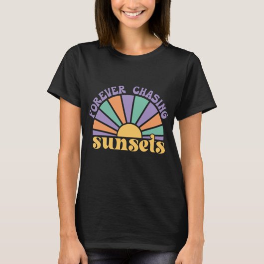 Boho Retro Summer T-shirt (Voorkant)