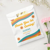 Boho Retro Sunshine Dank u Baby shower Bedankzakje (Gezegeld)