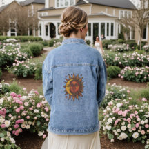 Boho Retro Zon en Maan Unisex
