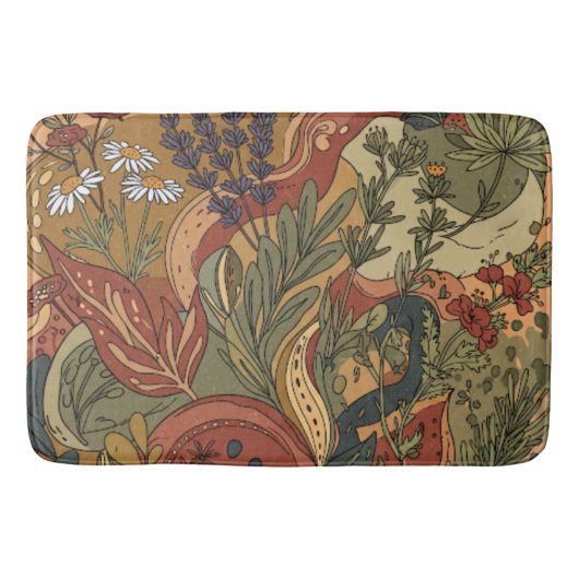 Boho Rhapsody Badmat (Voorkant)