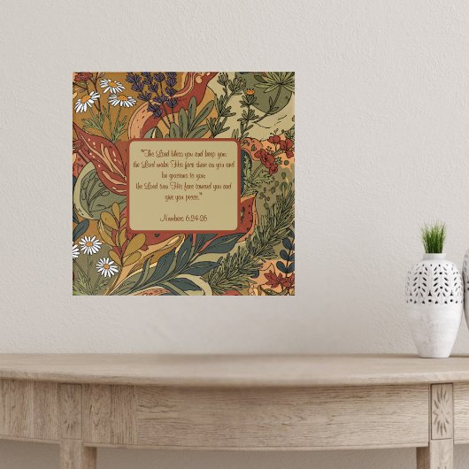 Boho Rhapsody Blessing Poster