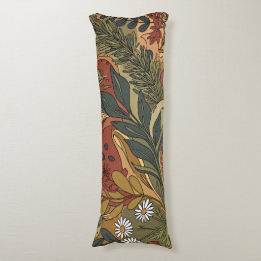 Boho Rhapsody Body Pillow Lichaamskussen (Voorkant Verticaal)