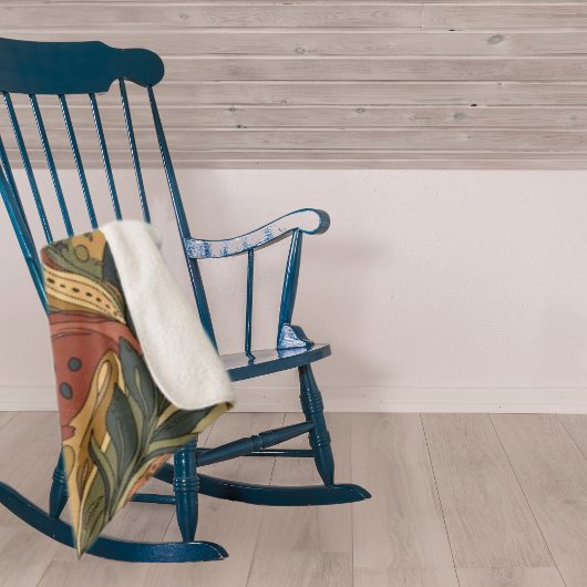 Boho Rhapsody Sherpa Blanket Deken