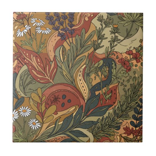 Boho Rhapsody Tegeltje (Voorkant)