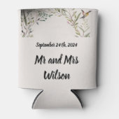 BOHO Ring of Flowers and Branches Blikjeskoeler (Voorkant)