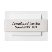 BOHO Ring van Bloemen en Takken  Uitnodigingen Wikkel (Voorkant Voorbeeld)