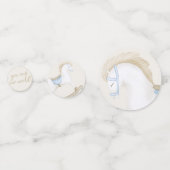 Boho  Rocking Horse Cowboy Baby shower Confetti (Achterkanten)