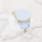 Boho Rocking Horse Cowboy Baby shower Confetti (Kleine voorkant)