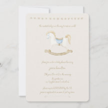 Boho  Rocking Horse Cowboy Baby shower