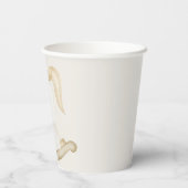 Boho Rocking Horse Cowboy Baby shower Papieren Bekers (Achterkant)