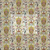 Boho rococo parel stof (Delen)