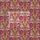 boho rococo roze stof (Delen)