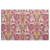 boho rococo roze stof (Fat Quarter)