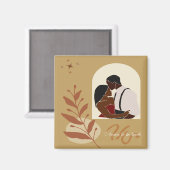 Boho Romance Ik verdien het om geliefd te zijn Magneet (Voorkant / Achterkant)