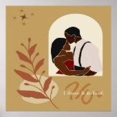 Boho Romance Ik verdien het om geliefd te zijn Poster (Voorkant)