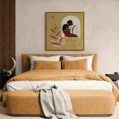 Boho Romance Ik verdien het om geliefd te zijn Poster