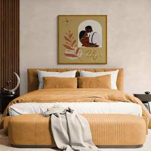 Boho Romance Ik verdien het om geliefd te zijn Poster