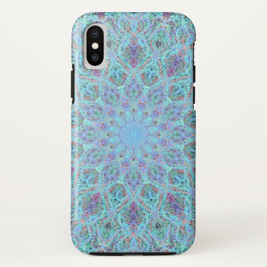 Boho-romantisch gekleurde mandala ornament arabesq Case-Mate iPhone case (Achterkant)