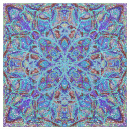 Boho-romantisch gekleurde mandala ornament arabesq stof
