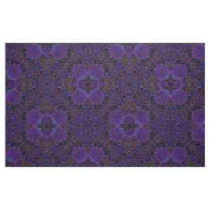 Boho-romantisch gekleurde mandala ornament arabesq stof