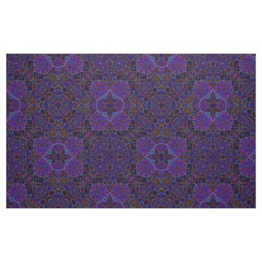 Boho-romantisch gekleurde mandala ornament arabesq stof (Fat Quarter)