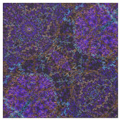 Boho-romantisch gekleurde mandala ornament arabesq stof (Close Up)