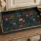 Boho Romantisch Roze en Groene Bloemen Decoupage Tissuepapier