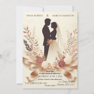 Boho Romantische Bloemen Rustiek Elegante Huwelijk Save The Date