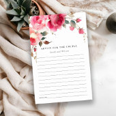 Boho Rood Roze Roze Bloemen Trouwdouche Advies