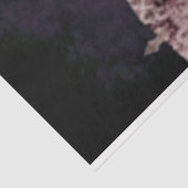 Boho Room Portrait Woman Kitten Floral Tissuepapier (Detail)