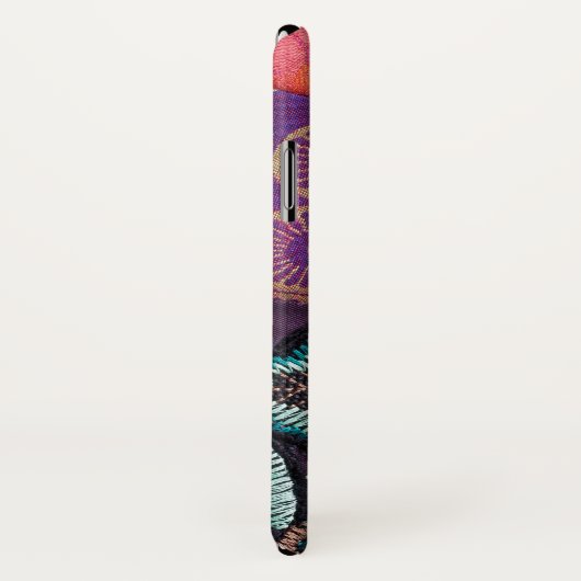 Boho Roos bloem wandtapijt kijken kleurrijk Case-Mate iPhone Case (Achterkant / rechts)