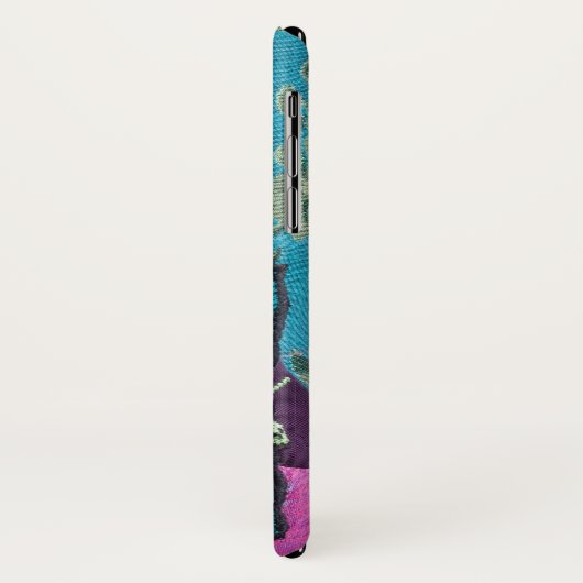 Boho Roos bloem wandtapijt kijken kleurrijk Case-Mate iPhone Case (Achterkant/links)