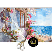 Boho Roos Dreamcatcher Kustdecoupage Tissuepapier