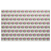 Boho Rooster Floral Pattern Stof (Yard (91,4 cm))