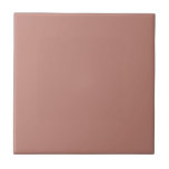 Boho Rosy Brown-keramisch Tegeltje<br><div class="desc">Een rooskleurige roosbruine stijl voor kleurenschema, keramische tegel voor DIY-projecten thuis. Gebruik het als een eenvoudige onderzetter tegel, voor een backsplash die met andere kleuren wordt gemengd, om een tafelblad te versieren, een dienend dienblad te tegels, douchetegels te bad, een mozaïek te creëer, boekenplanken te tegels en nog veel meer!...</div>