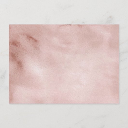 Boho Roze Bloemen Pompoen Dank u kaart (Achterkant)