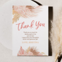 Boho Roze Bloemige Bloemen Verjaardagsfeest