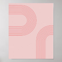 Boho  Roze en Rode RegenboogArch 5